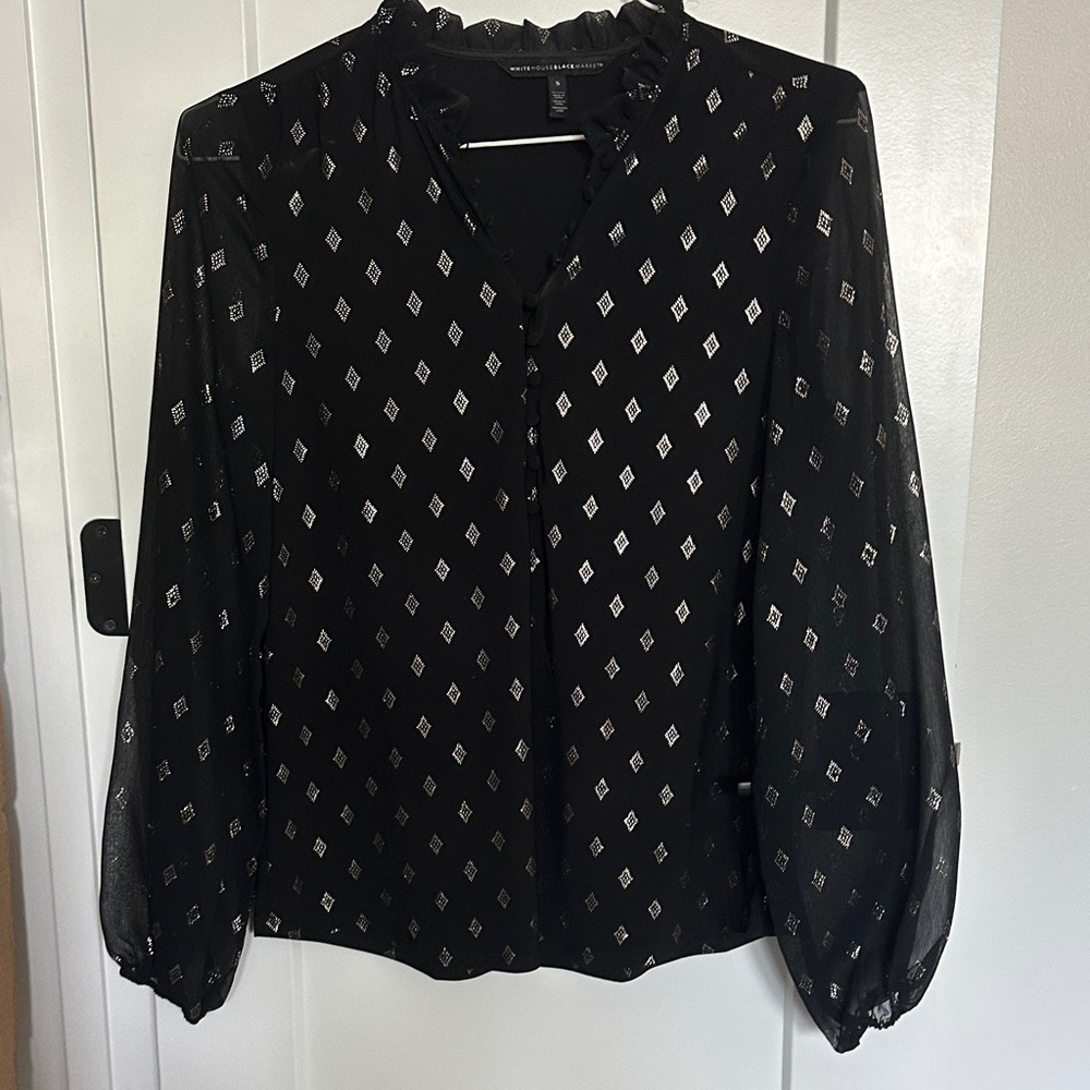 White House Black Market Classic Black Apparel